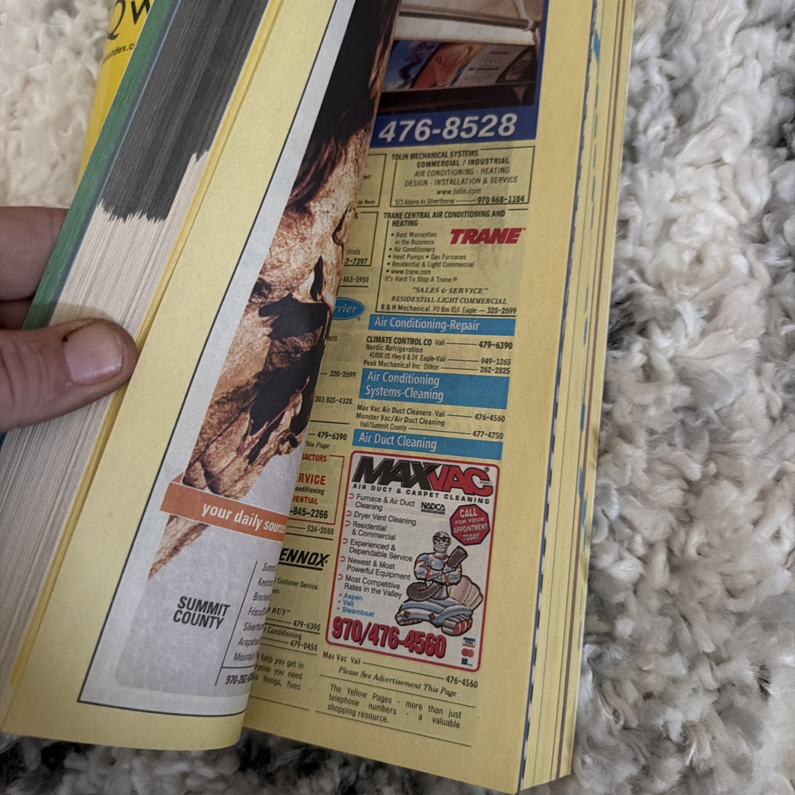 2004 QwestDex VAIL SUMMIT COUNTY/Leadville 719 970 Yellow/White Pages Phone Book