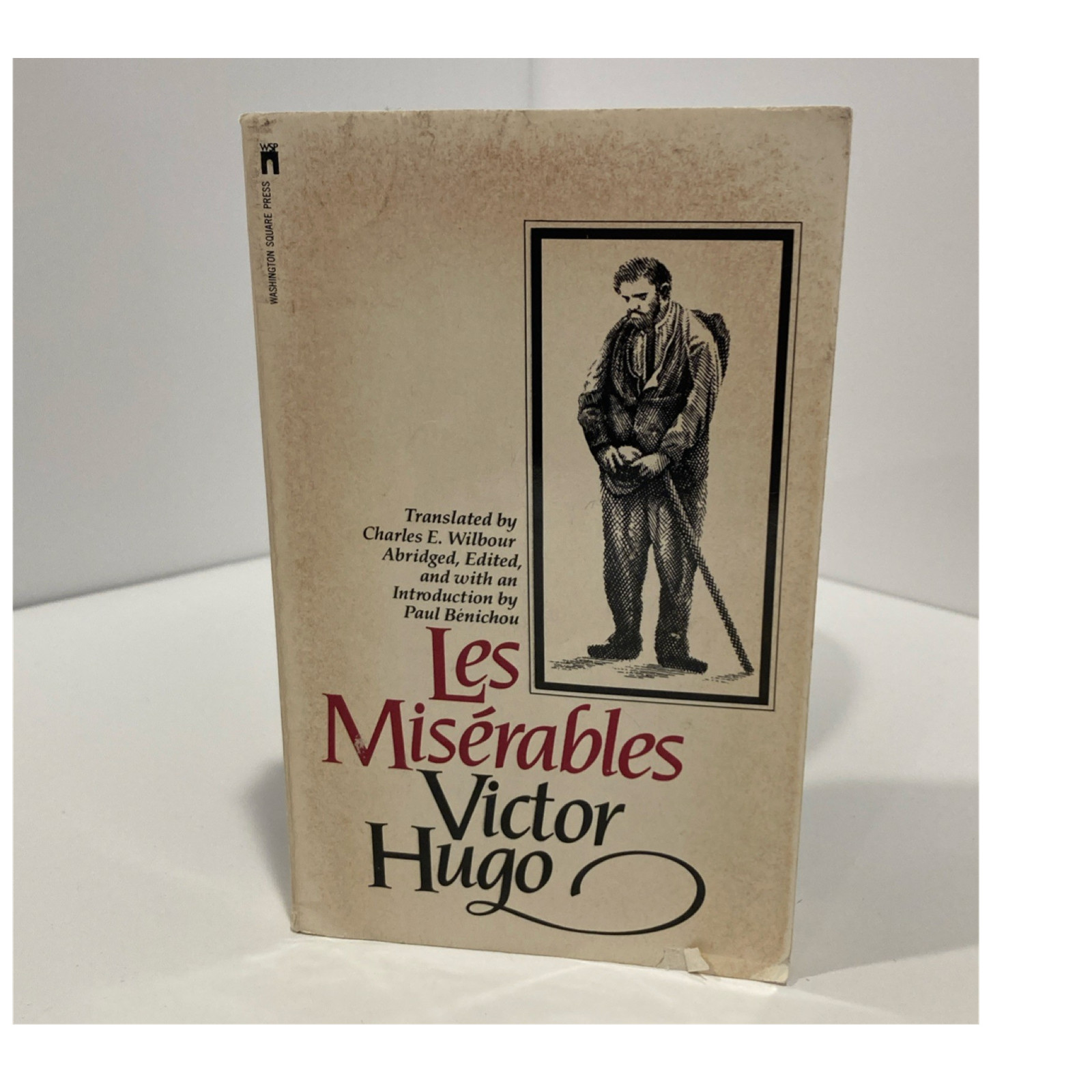 Les Misérables by Victor Hugo Paperback Washington Square Press Abridged