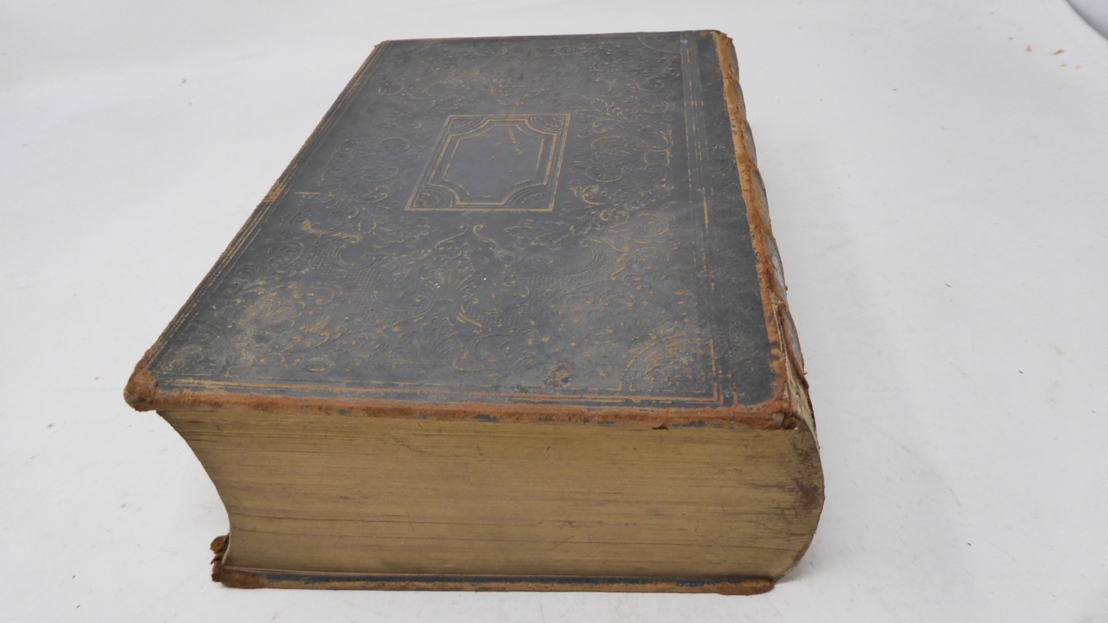 1853 American Bible Society Holy Bible Old and New Testaments Original Tongues