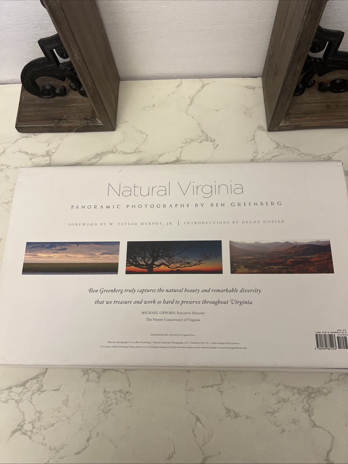 NATURAL VIRGINIA By Ben Greenberg – HCDJ Signed Copy