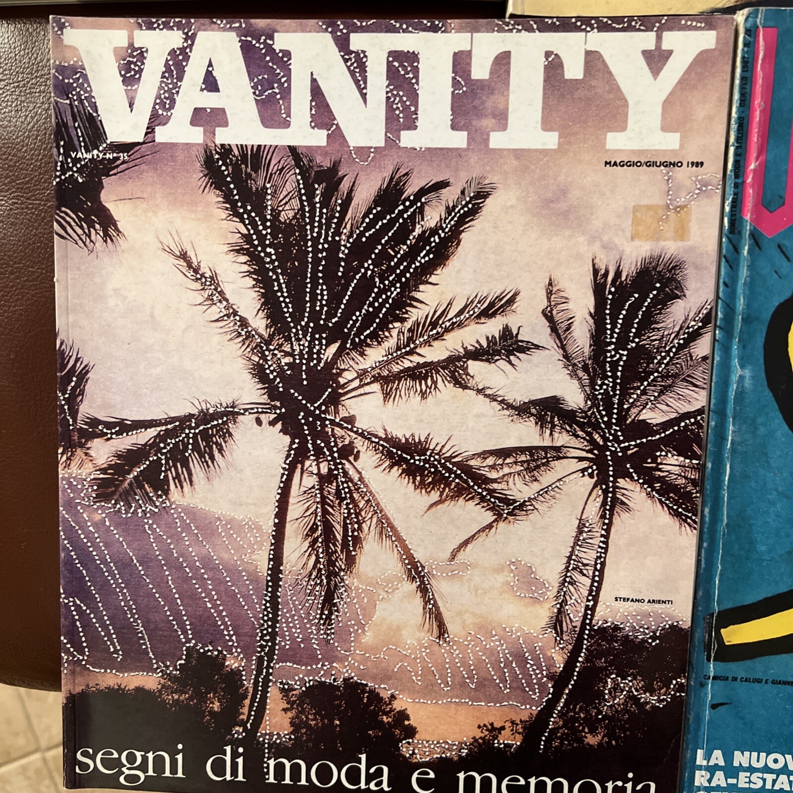 LOT OF 5 VANITY 1980s Italian Fashion Magazine ITALY RARE