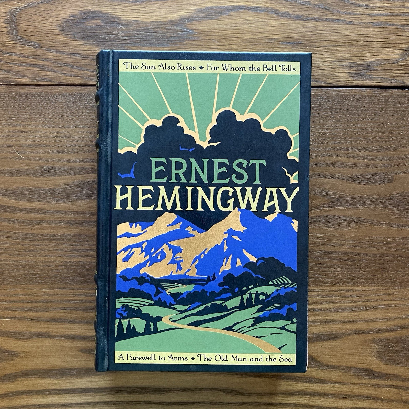 Ernest Hemingway Four Novels 2011 Barnes & Noble Farewell Old Man Sun Bell Tolls