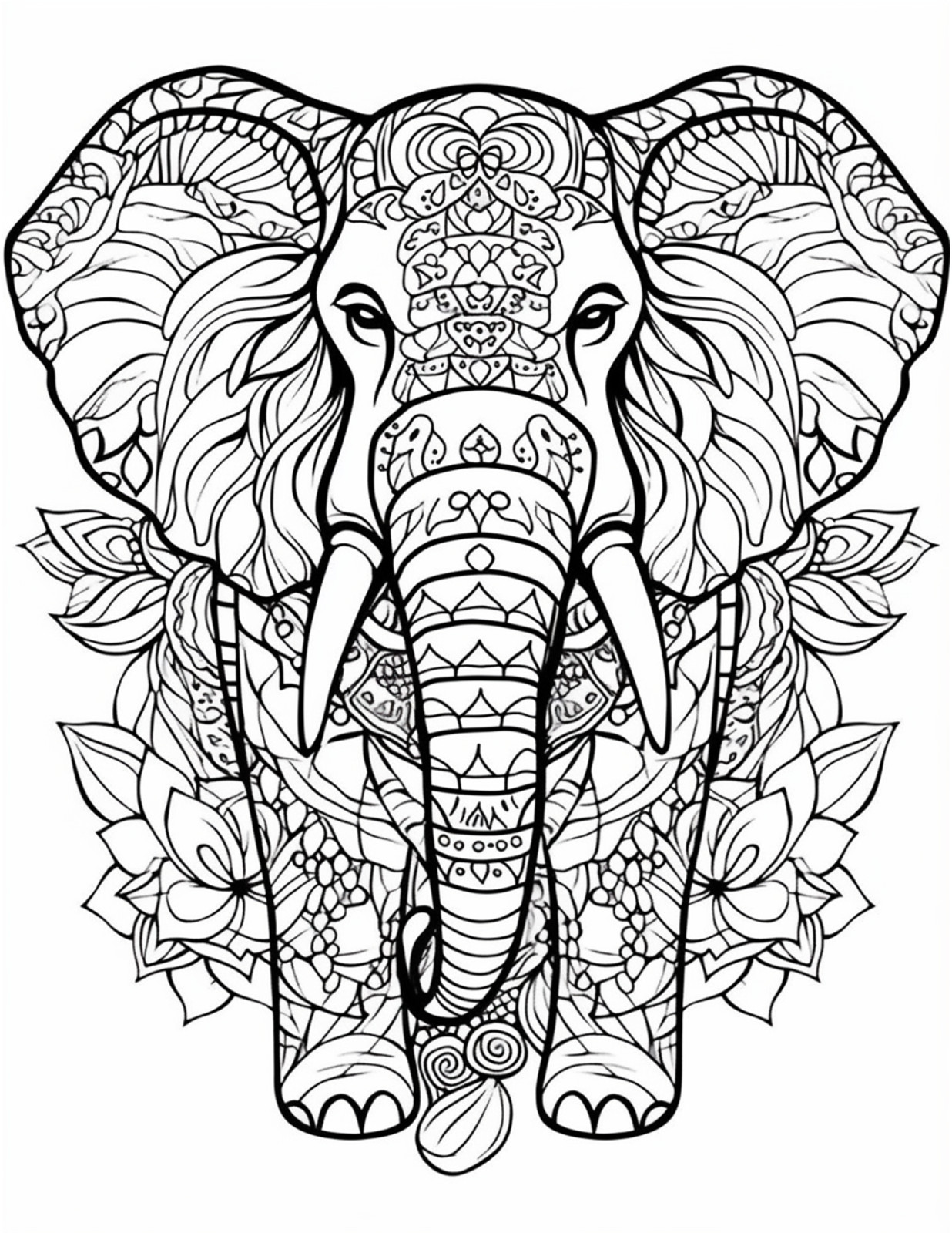 animal mandalas coloring bookfun fo all ages