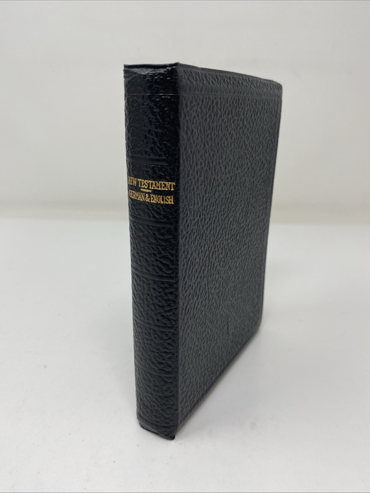 The New Testament German and English 1958 American Bible Society Leather-Like