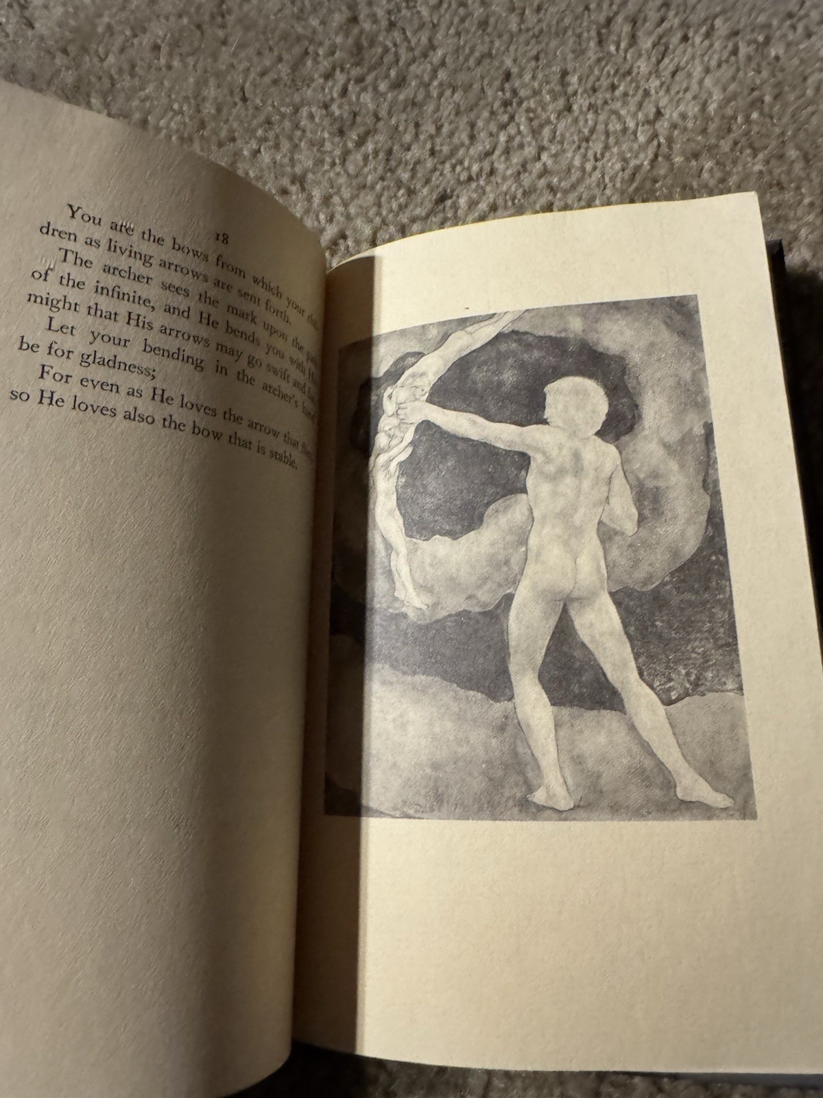 The Prophet Kahlil Gibran 1972 Hardcover Alfred A Knopf Borzoi Book Vintage