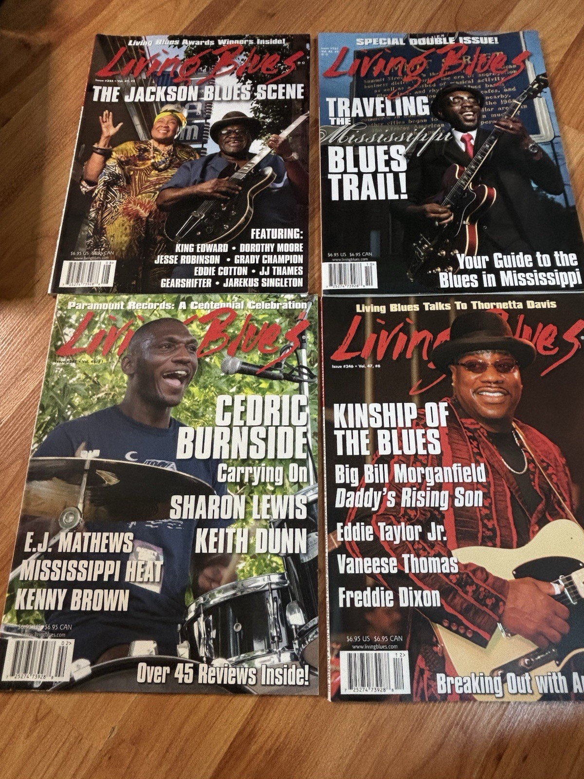 Lot x 20 Living Blues Magazine 2014 2016 2017 2018 2020 2021 Music (B)