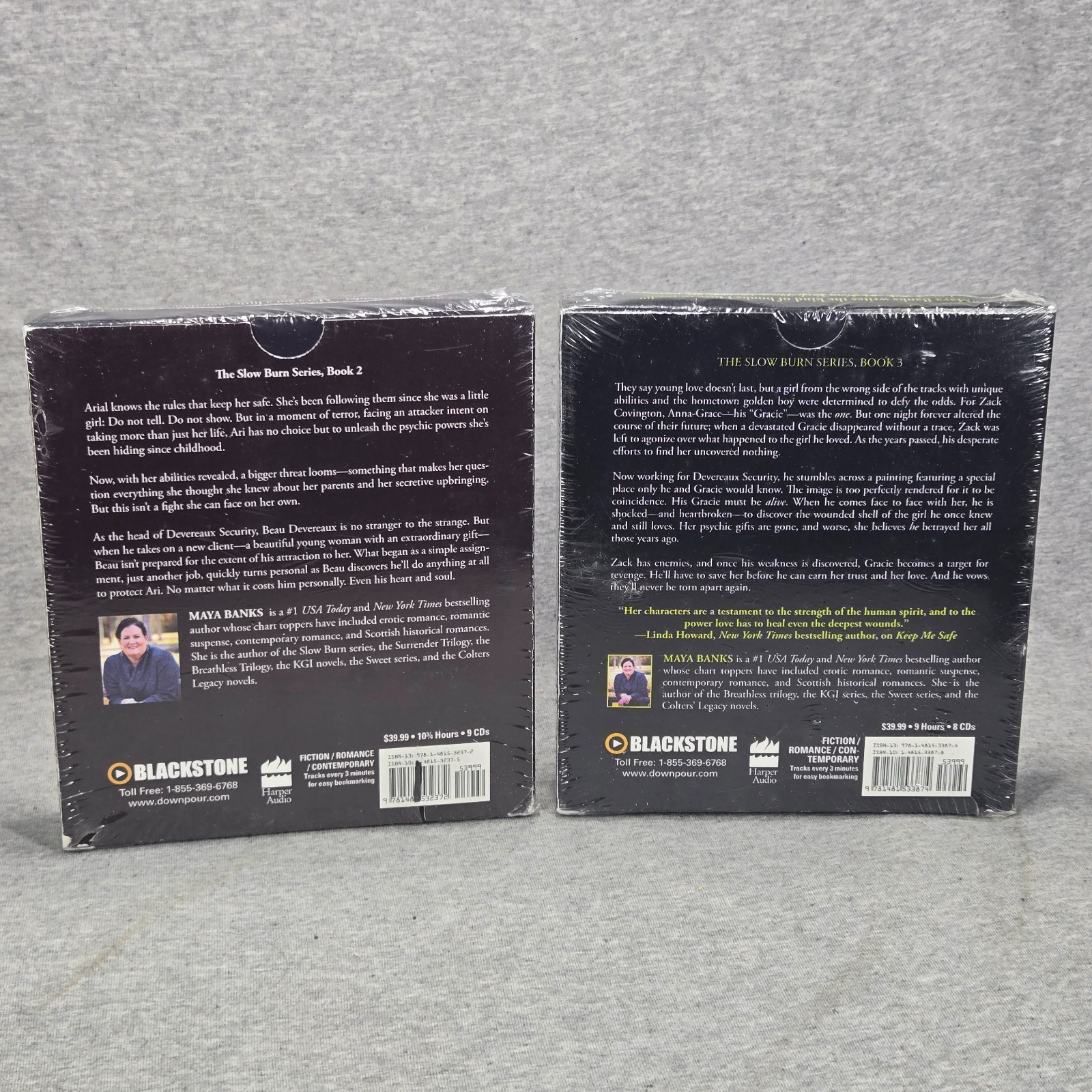 *NEW* Lot of 2 Maya Banks Audio Book CD In His Keeping/Safe At Last