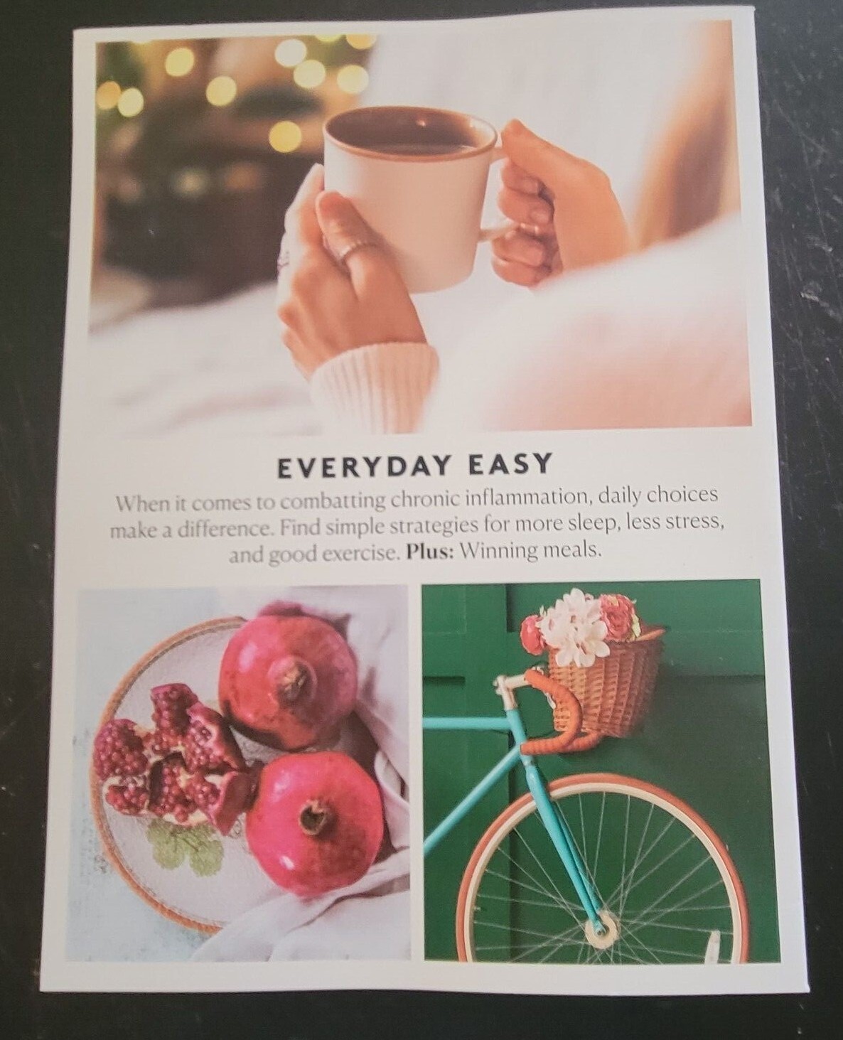 Anti-Inflamation a Real Simple Special Edition Healthy Habits for Life
