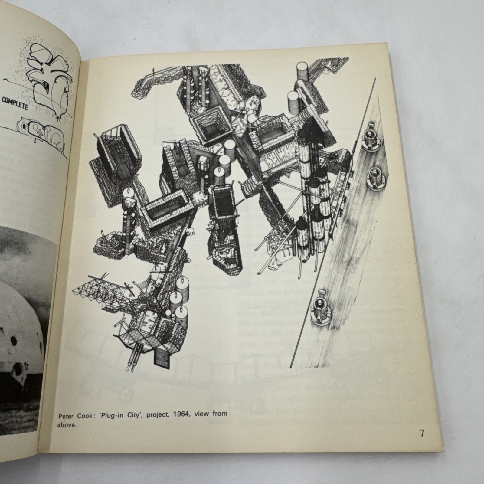 Architecture Action and Plan Peter Cook 1967 1st Ed Studio Vista Archigram MCM