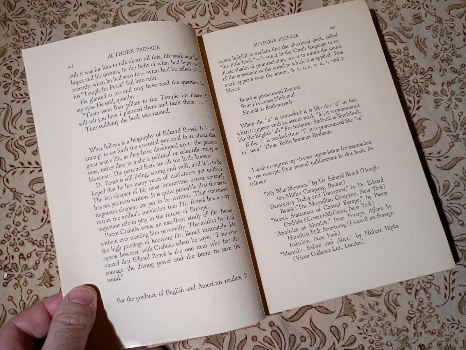 RARE 1940 HC stated 1st Ed – I Built A Temple For Peace by Edward B. Hitchcock