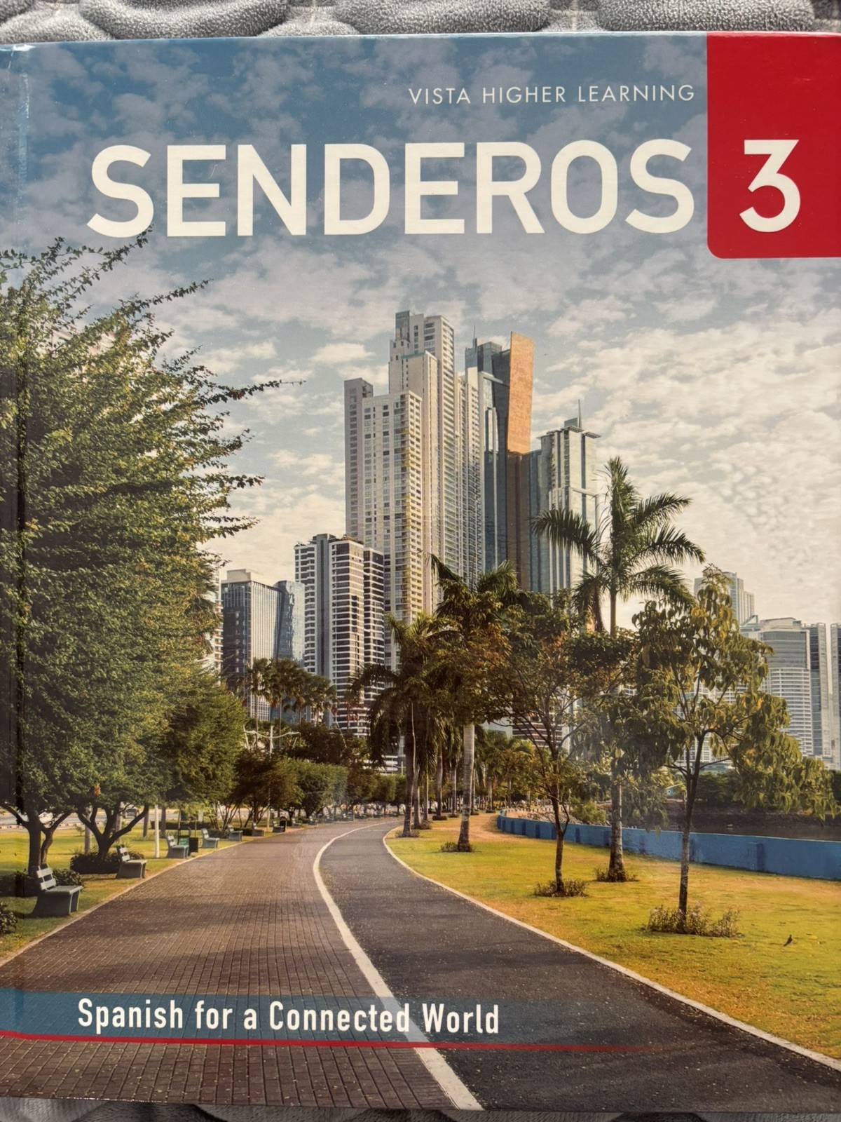 Senderos 3 Hardcover Spanish Textbook Vista Higher Learning Book Series Language