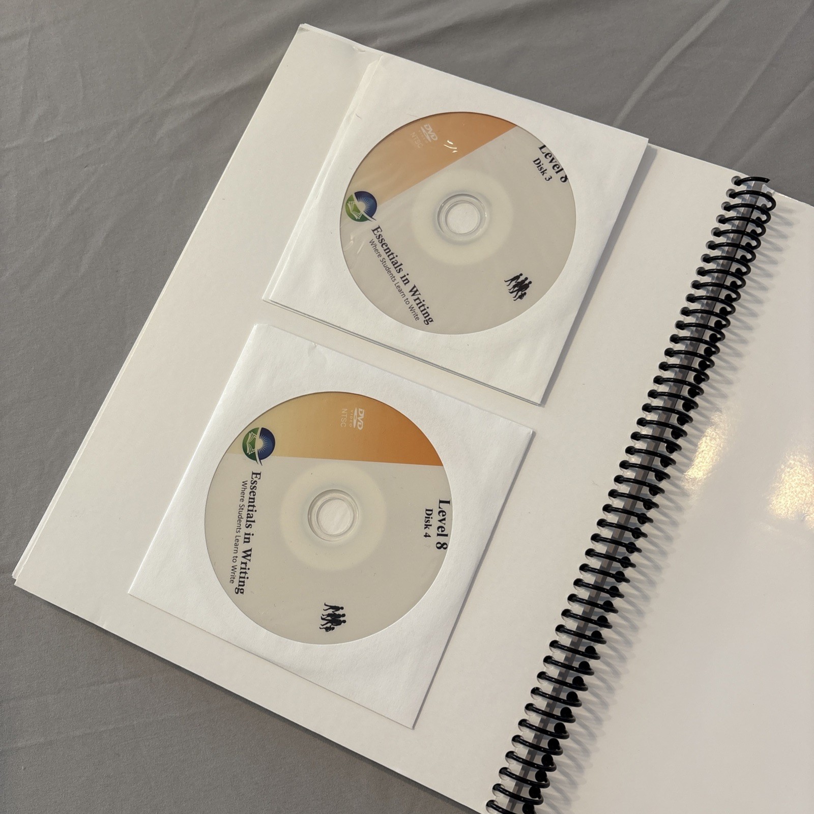 Essentials in Writing Level 8 2nd Edition EIW Student Book and Dvds Homeschool