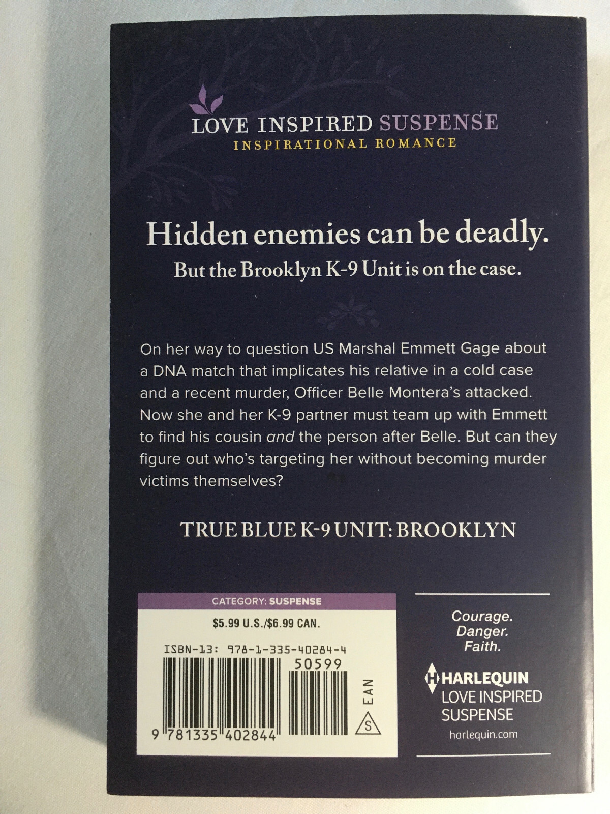 Deadly Connection (True Blue K-9 Unit: Brooklyn) by Lenora Worth (2020, PB)