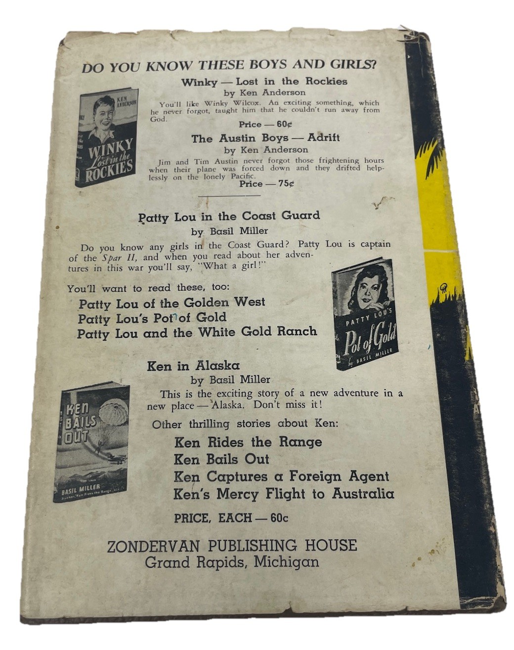 The Austin Boys: Marooned! by Ken Anderson 1944 HC Vintage Adventure Book