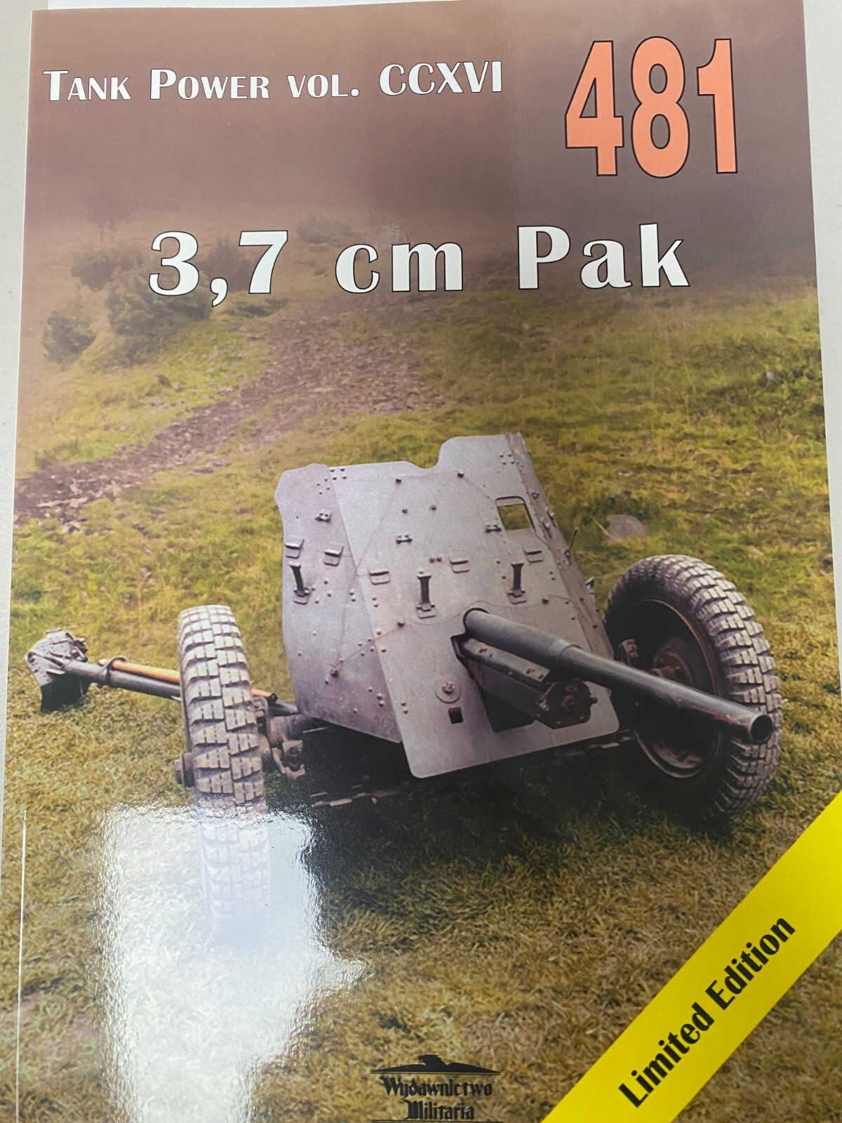 German AT Gun 3,7 cm Pak No. 481 – “Militaria” Publishing