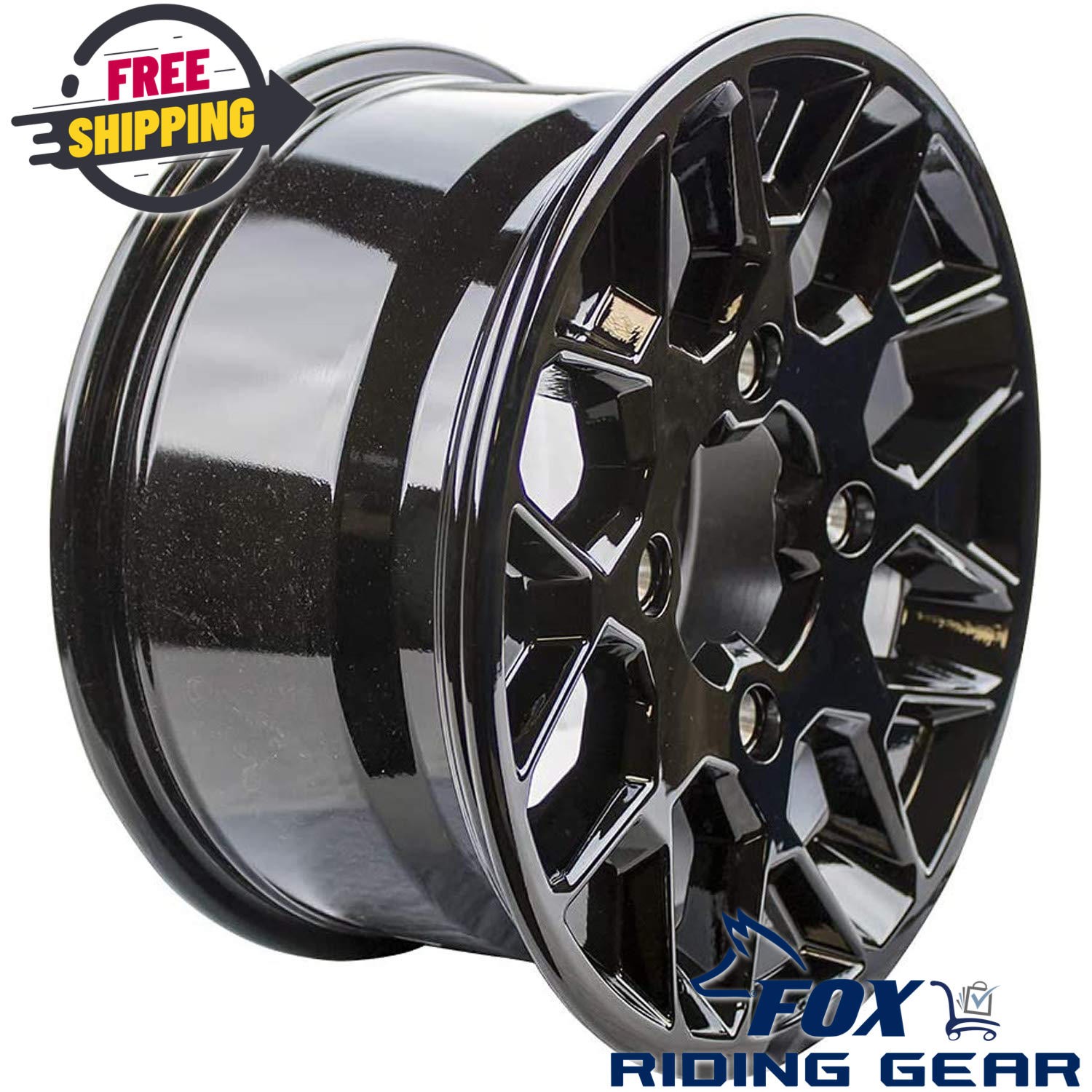Can-Am New OEM, 14″ Maverick, Clear Coat Aluminum Front Rim, 705401965