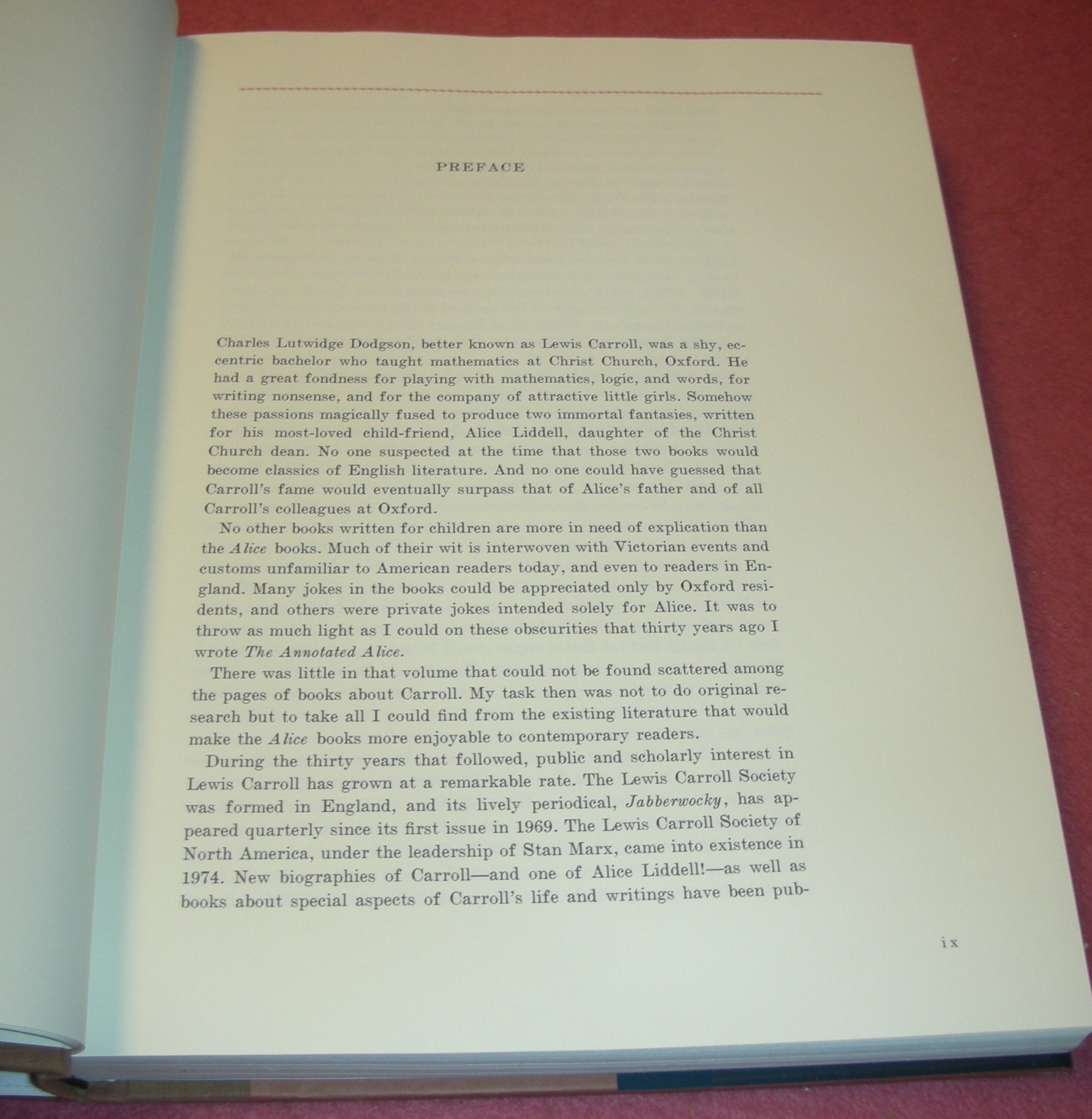 MORE ANNOTATED ALICE Alice’s Adventures In Wonderland ~Through The Looking-Glass