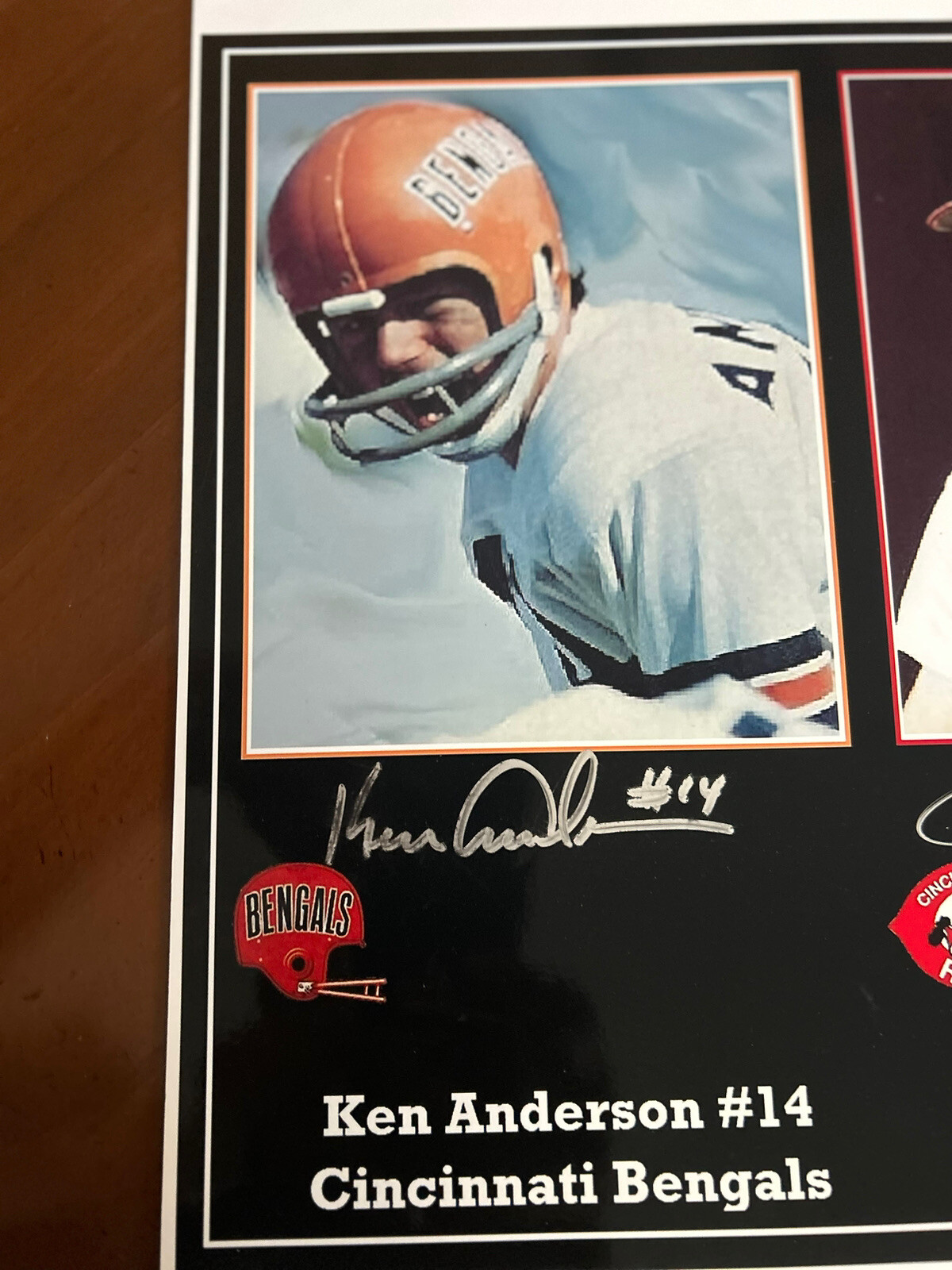 OSCAR ROBERTSON Pete Rose Ken Anderson SIGNED JSA Cinti Reds Bengals Royals