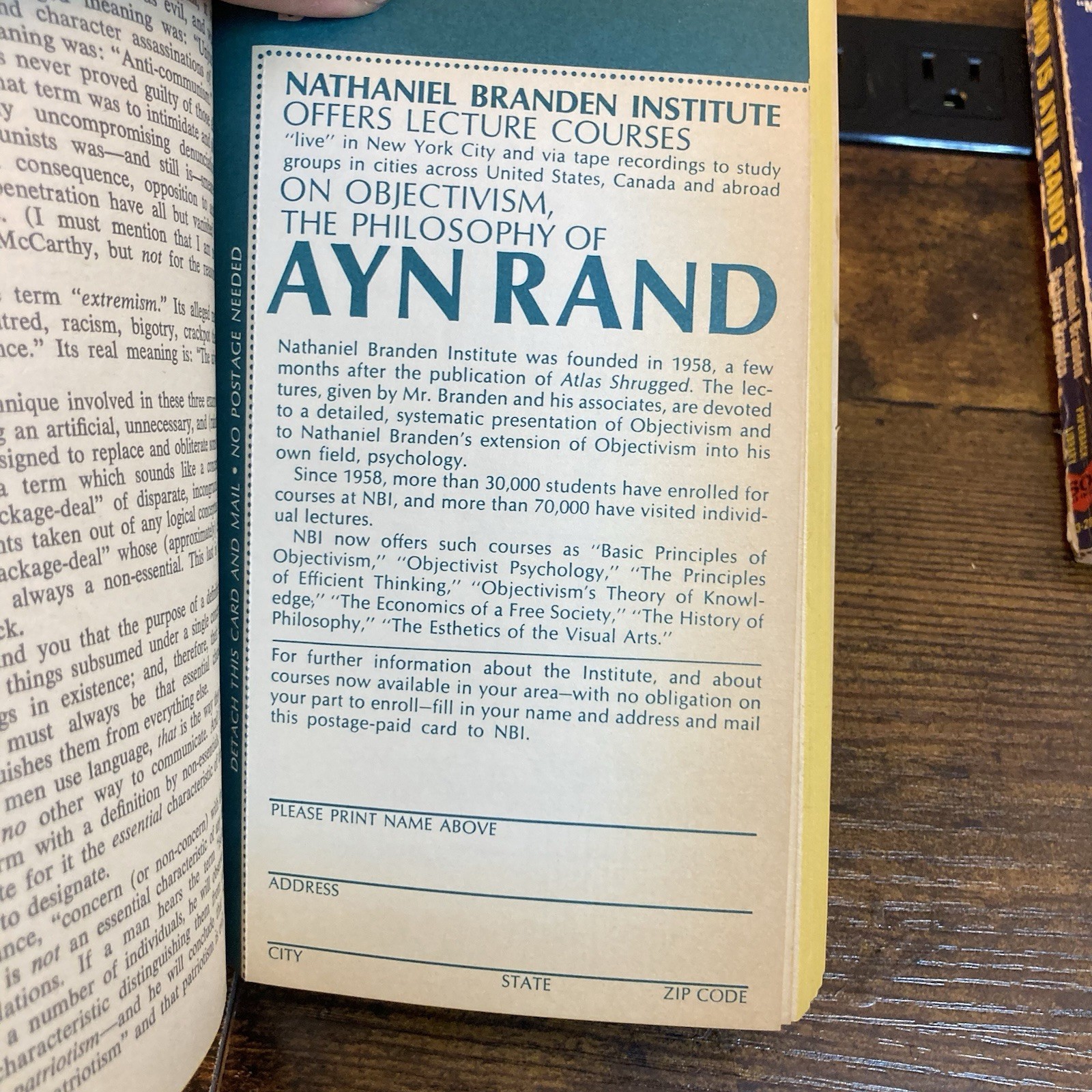 Ayn Rand Lot Paperback Books 60s 70s Romantic Manifesto Objectivist Unknown Idea
