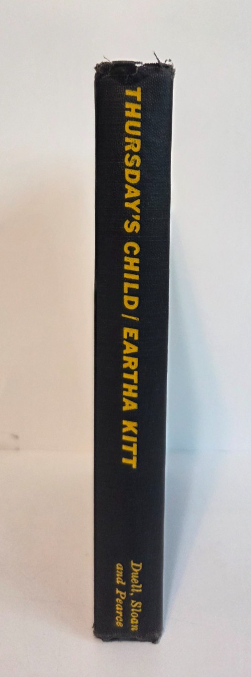 SIGNED Thursday’s Child — Eartha Kitt | 1956 1st Edition HC Autobiography