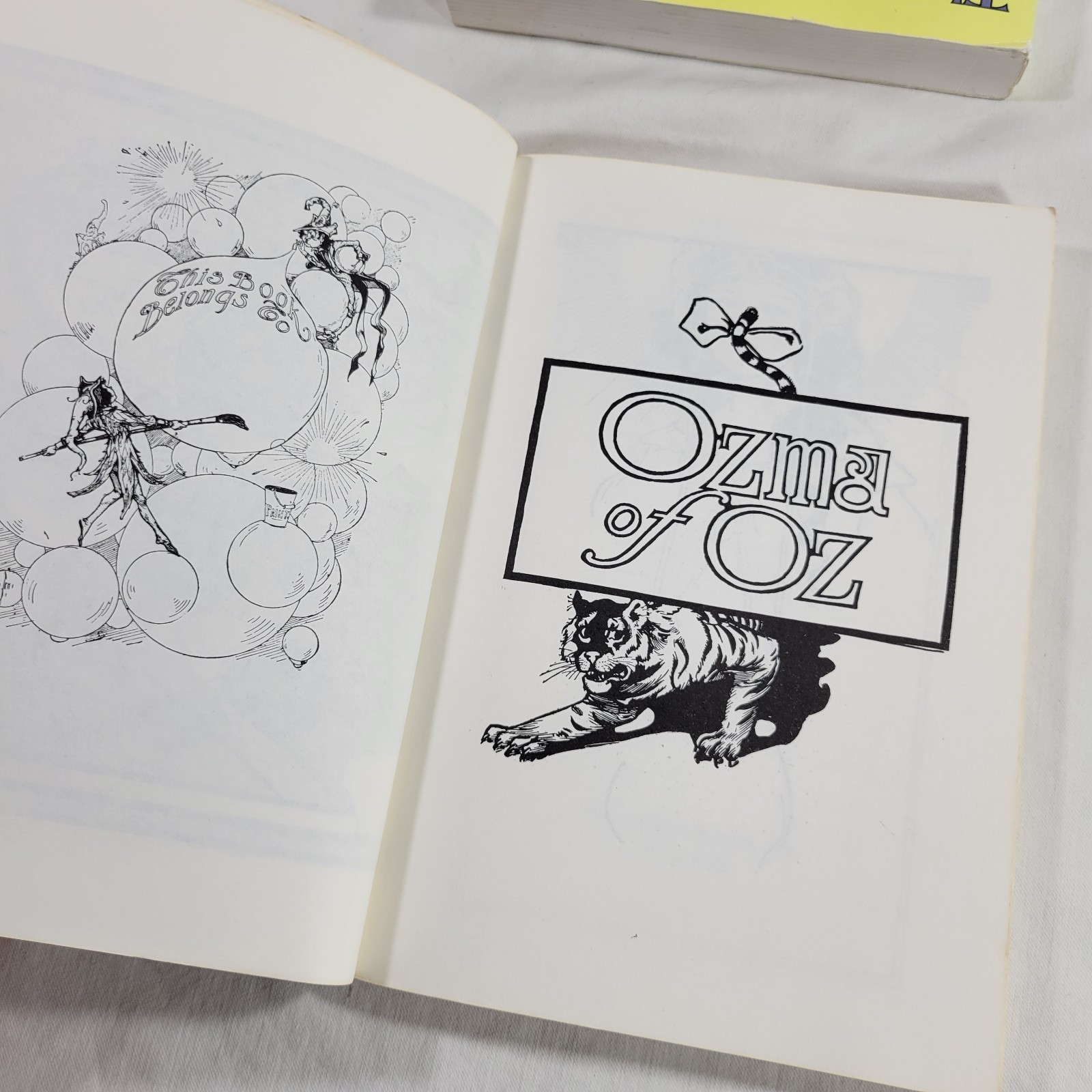L. Frank Baum OZ Book Lot Of 3 PB Books Marvelous Land Of OZ Ozma Of OZ Road Oz