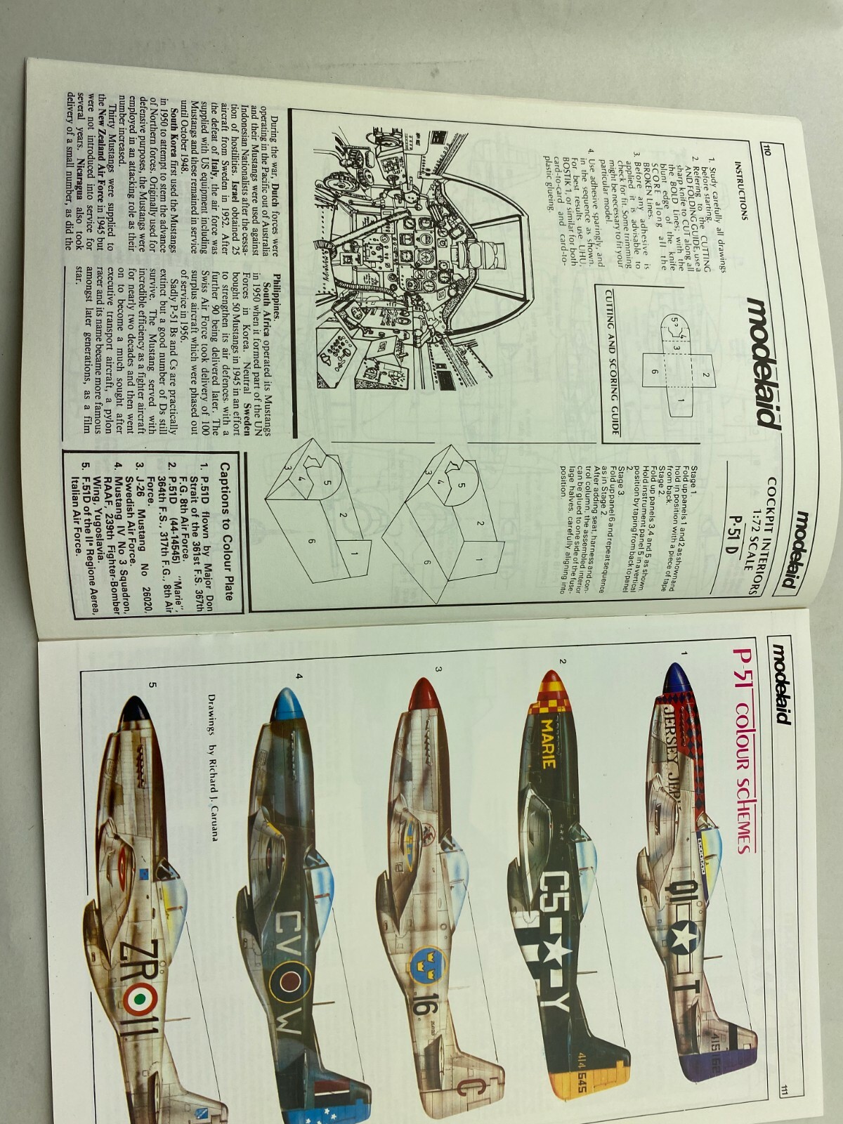 Modelaid Quarterly International Magazine No. 4 P-51 Mustang WWII Scale Planes