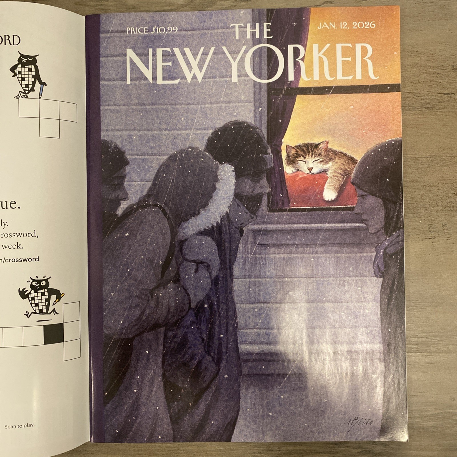 THE NEW YORKER January 13 2026 Complete Issue cover by Harry Bliss