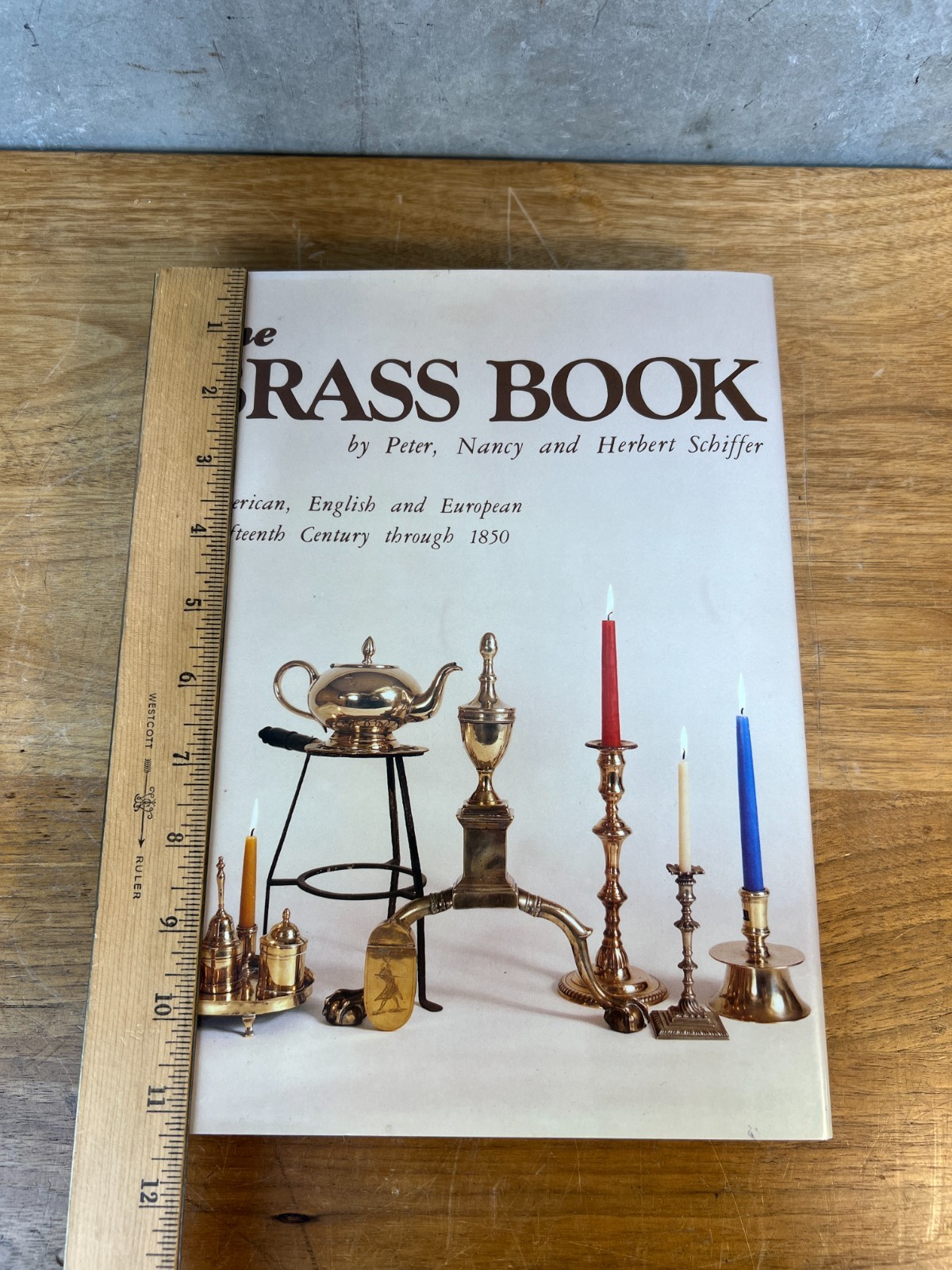The Brass Book American English European Brass Antiques Reference Schiffer
