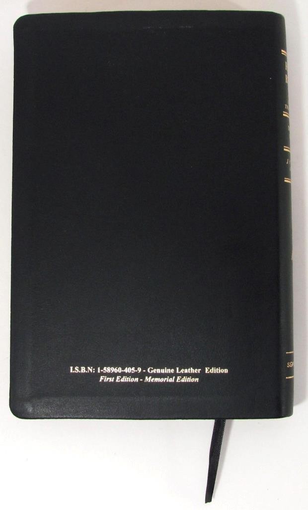 Holy Bible KJ3 Literal Translation Genuine Leather First Memorial Edition Green