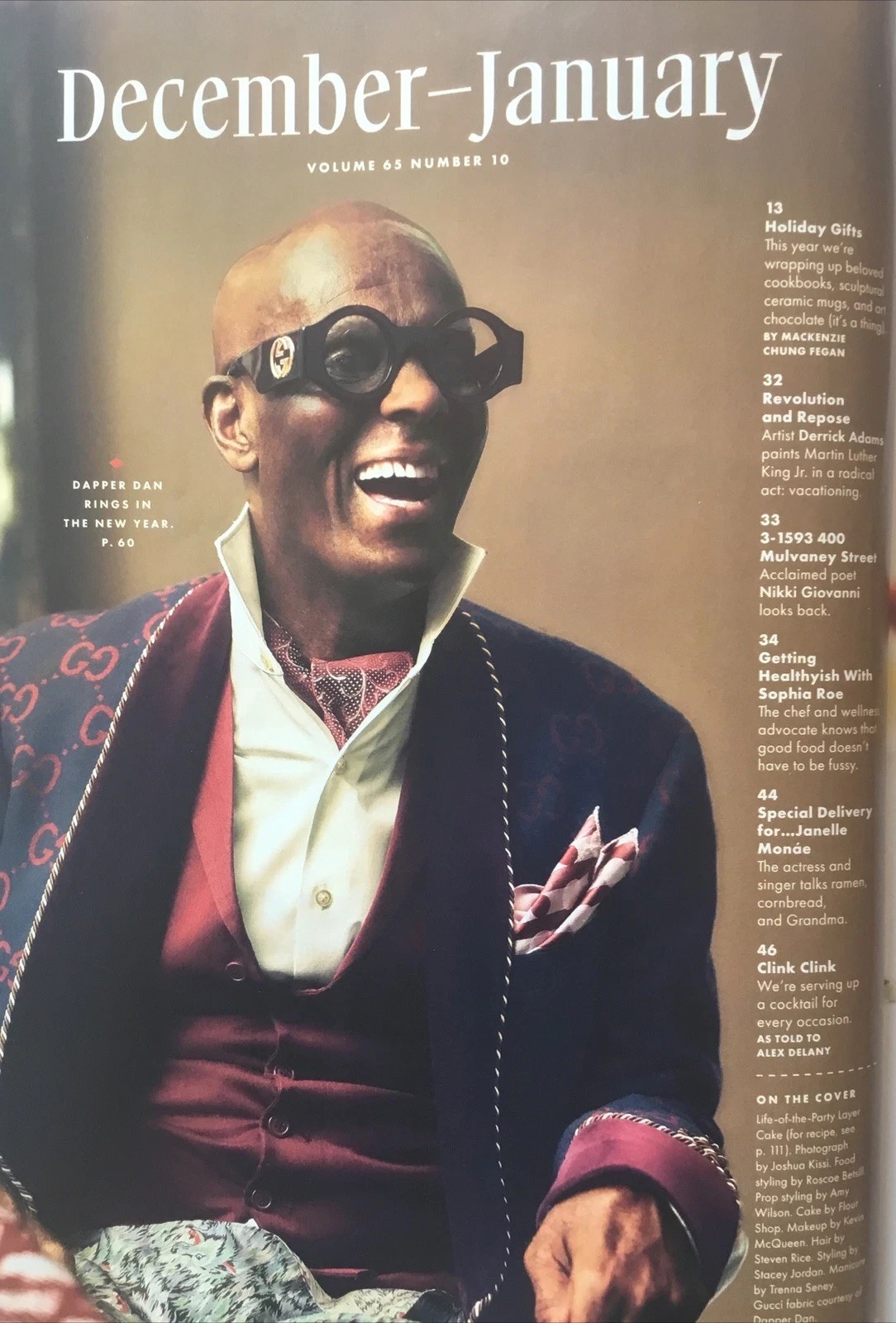 Bon Appétit December 2020 / January 2021 Special Holiday Issue Marcus Samuelsson