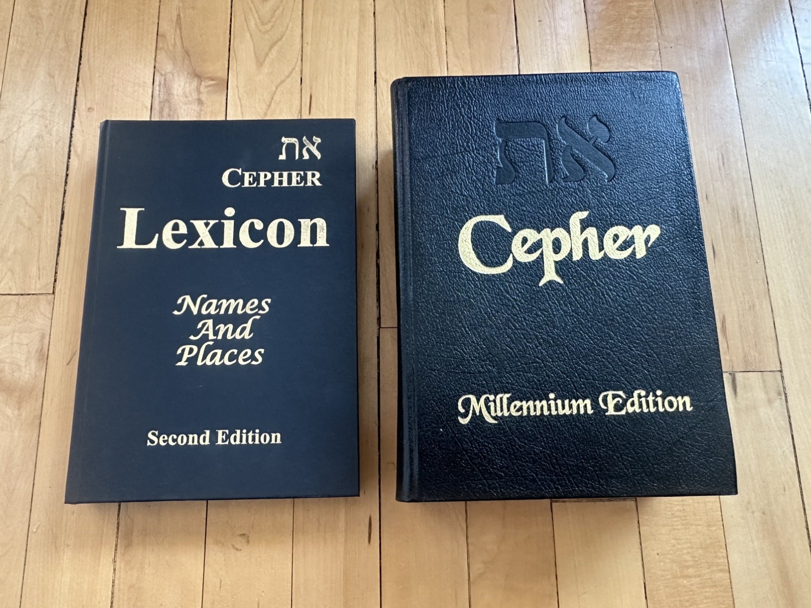 Cepher Millennium Edition and Lexicon Second Edition (2 books)