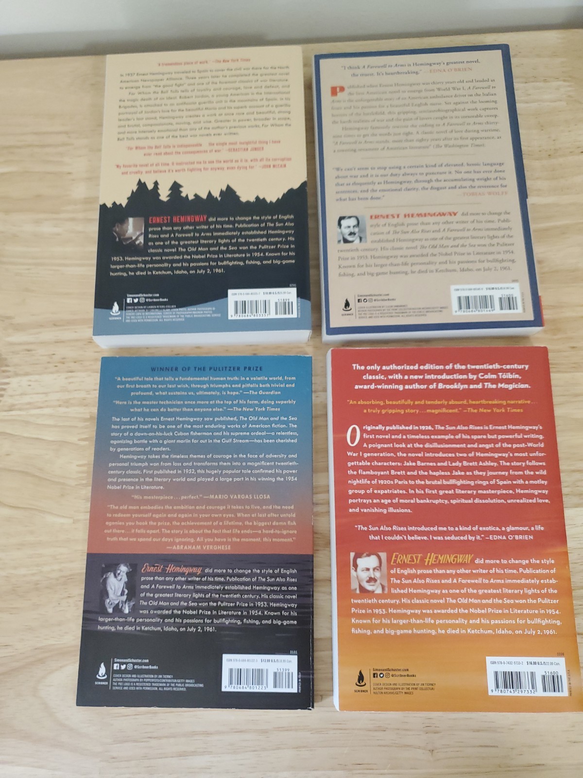 Ernest Hemingway Box Set (2021, Paperback)