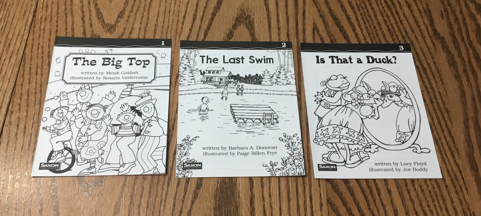SAXON PHONICS & SPELLING 3RD GRADE DECODABLE TAKE HOME READERS / BOOKS 1 – 35