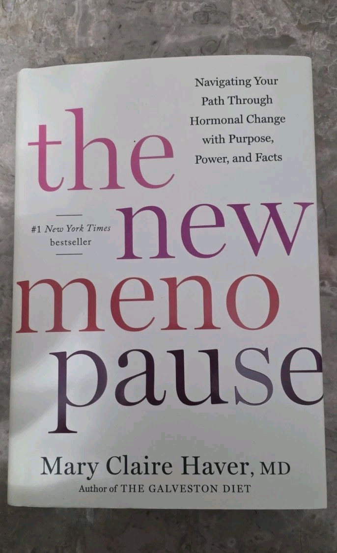 The New Menopause by Mary Claire Haver MD Hardcover Health & Fitness Menopause