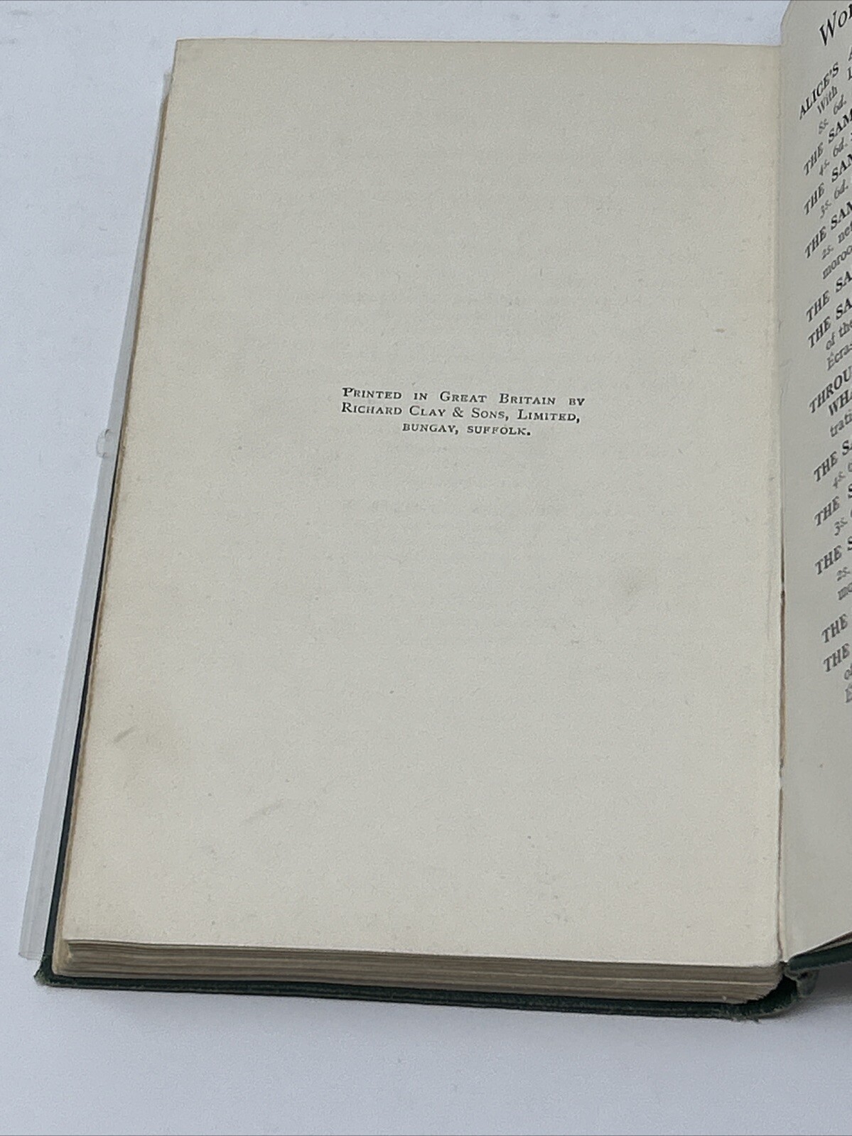 1932 MacMillan ALICE’S Adventures IN WONDERLAND RARE CENTENARY EDITION