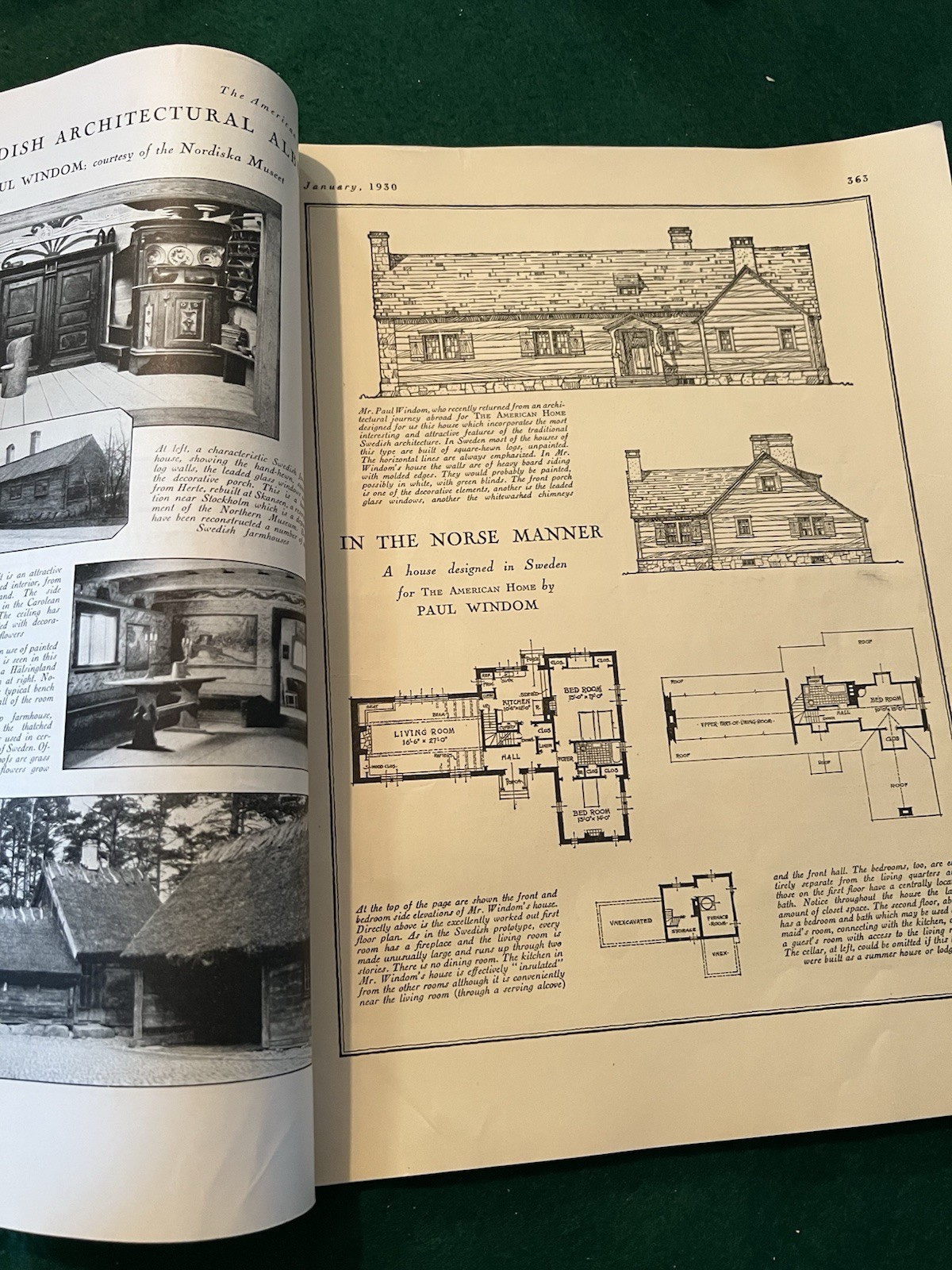 January 1930 The American Home – Huge Full Issue – 428 Pages – Amazing Ads!