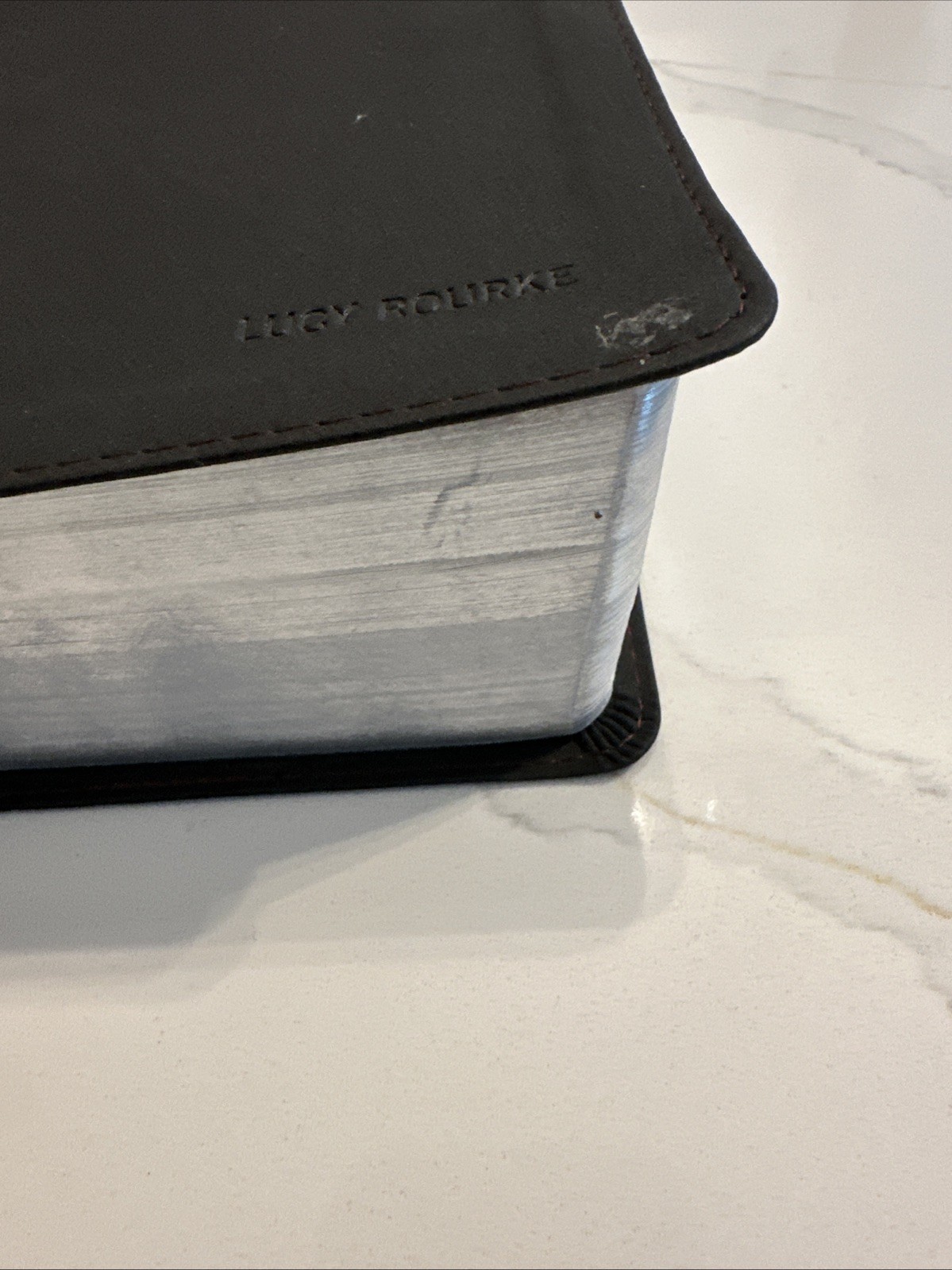 NIV Study Bible -Chocolate/Black Leathersoft (NIV 2011), Zondervan
