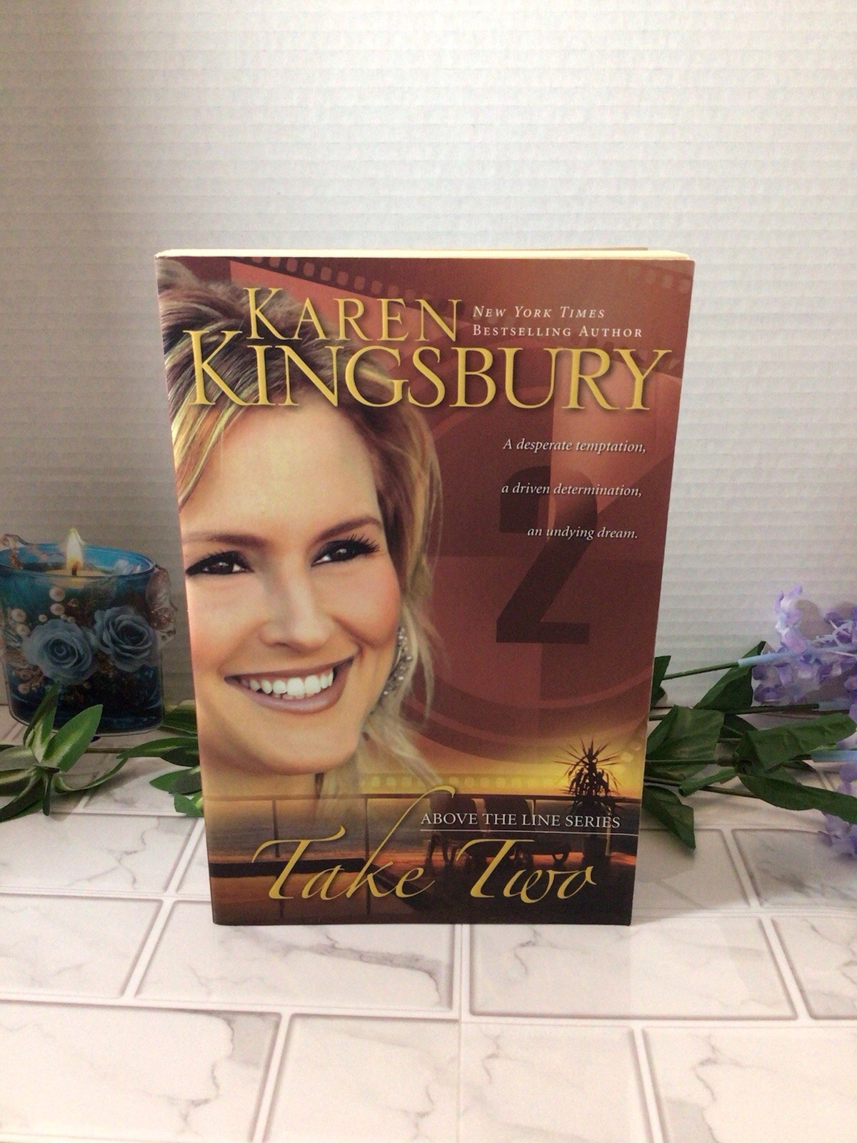 Karen Kingsbury Mixed Book Lot Christian Fiction Above the Line (8 PB 1 HC/DC)