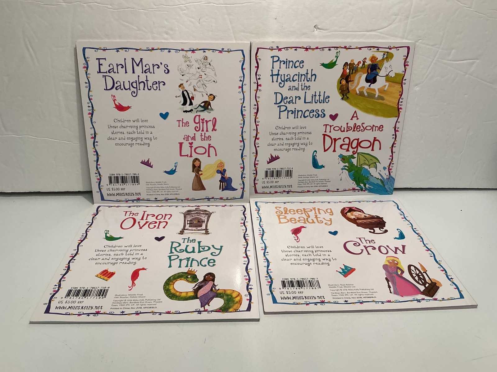 Lot of 4 Miles Kelly Children’s Books (PPBK)