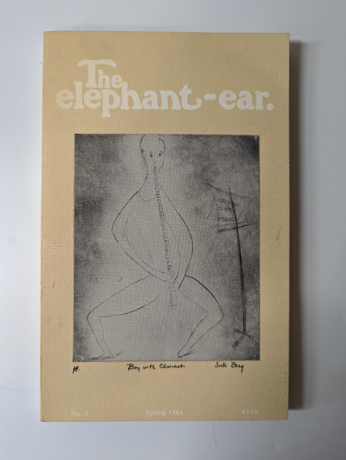 VTG The Elephant-ear 1984 Paperback – Saddleback College Irvine n0.2