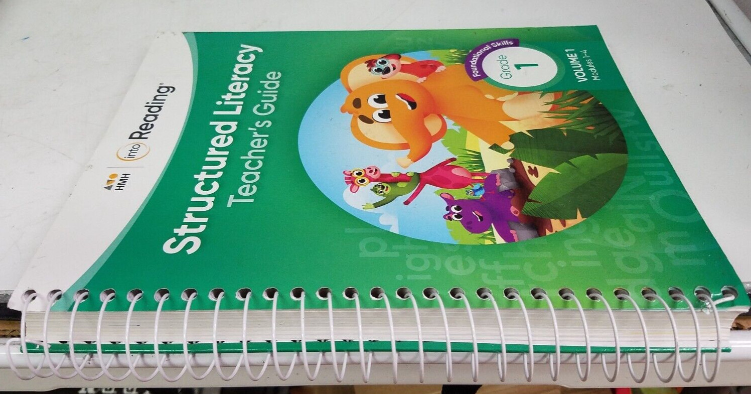 HMH into Reading Structured Literacy Teacher’s Guide Grade 1 Volume 1