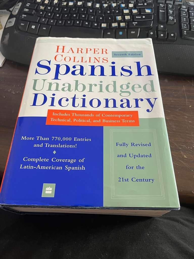 HarperCollins Spanish Unabridged Dictionary, 7e by HarperResource: Used