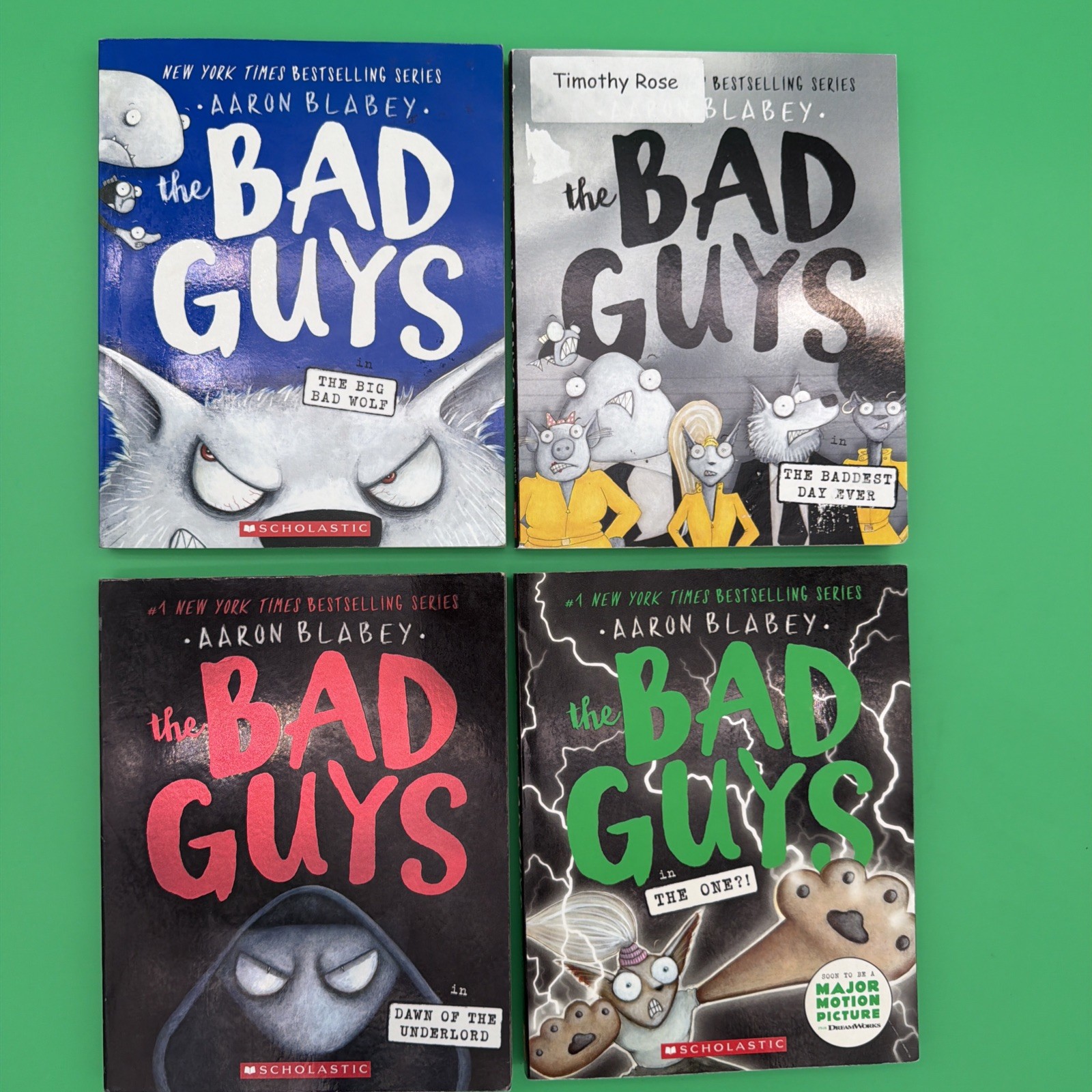 The Bad Guys Series by Aaron Blabey Lot Of 15 Paperback Books 1-14 & 16