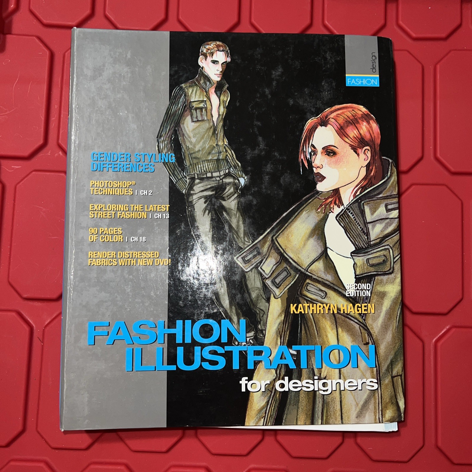 Fashion Ser: Fashion Illustration for Designers by Kathryn Hagen -Hardcover, DVD