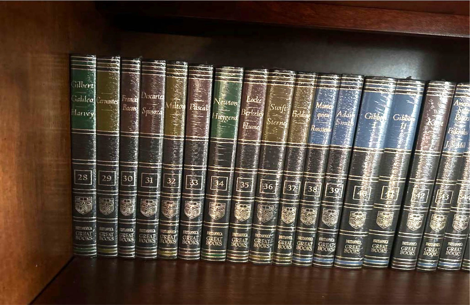 Britannica Great Books of the Western World Set 52 Vol.-Most New & Sealed