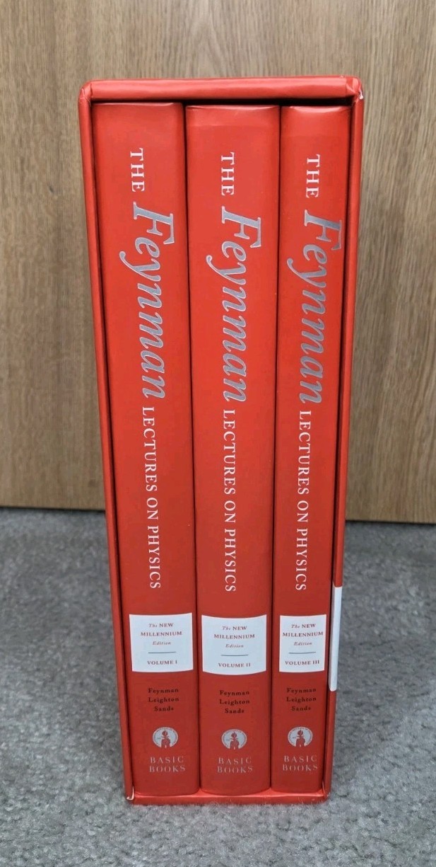 The Feynman Lectures on Physics, boxed set: The New Millennium Edition – Exc!