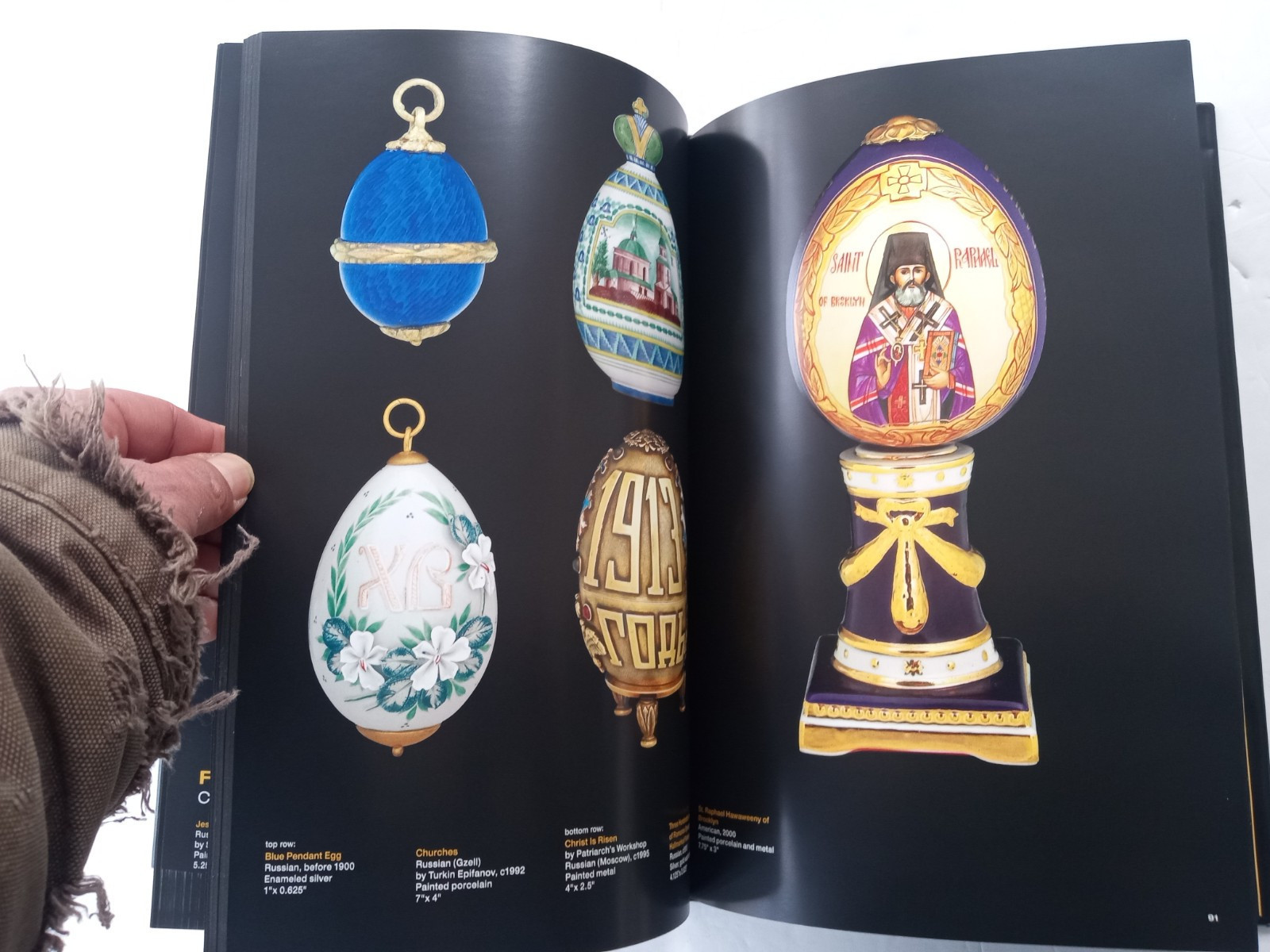 Easter Eggs & Art Robert & Yvonne Klancko 2006 HC/DJ Knights of Columbus Museum