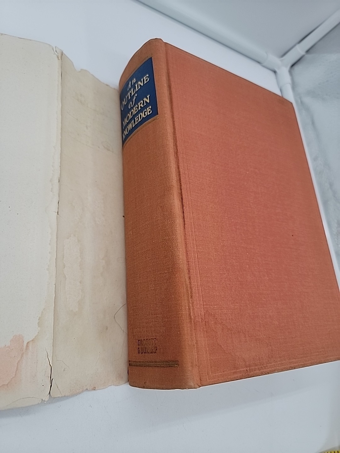 An Outline Of Modern Knowledge By William Rose 1120 Page Science Biology Music