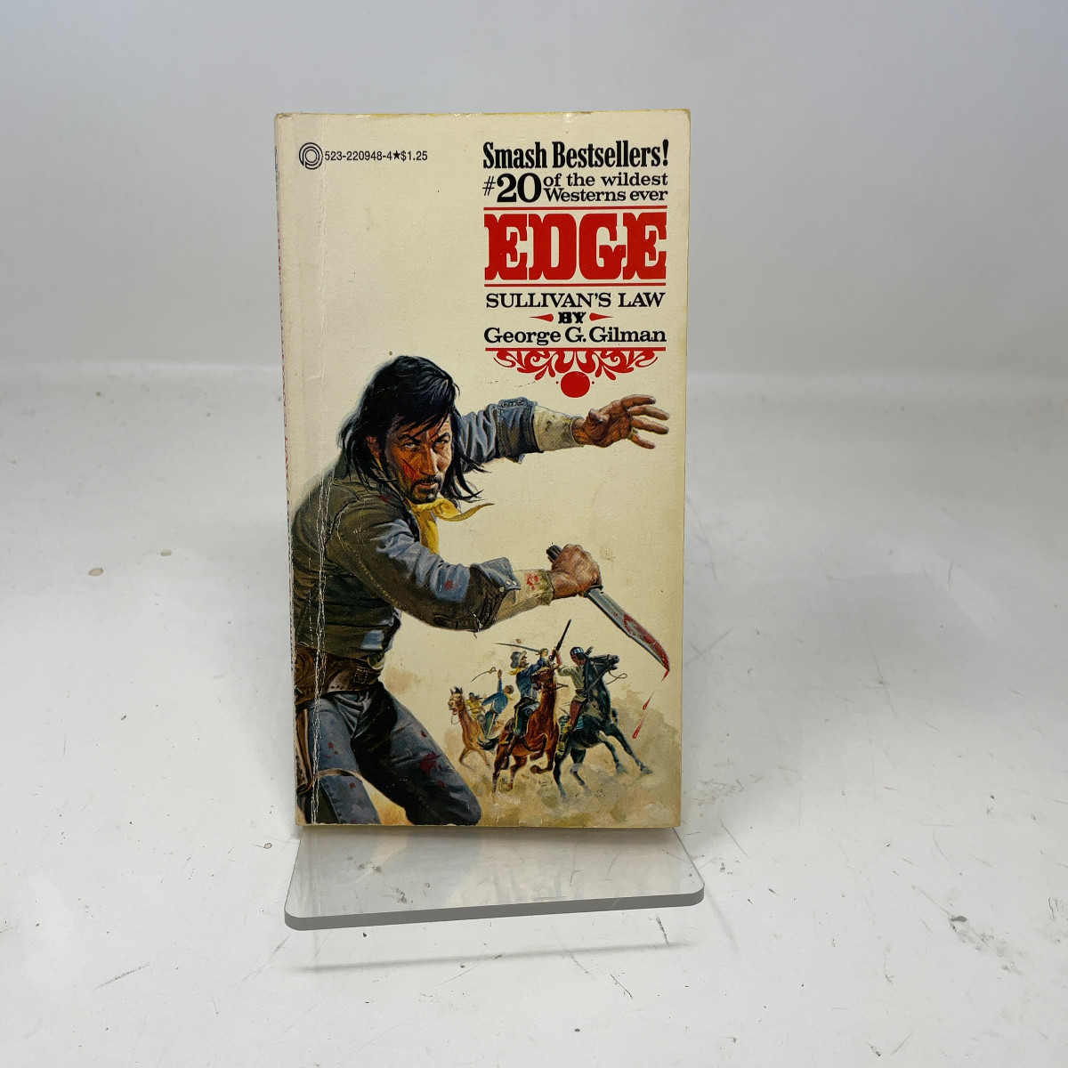 Sullivan’s Law (Edge #20) by George G. Gilman PB First Thus Very Good 1976