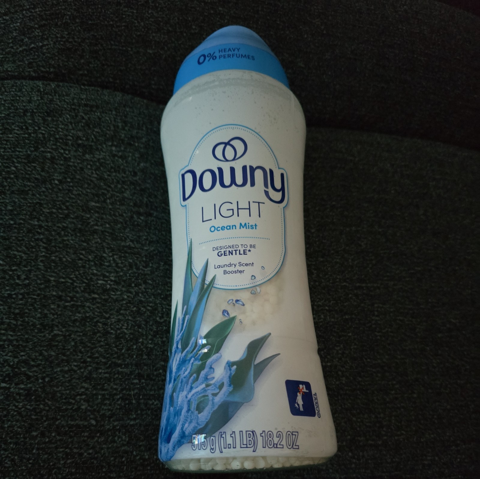 2 Downy Light Scent Booster Beads Ocean Mist 18.2 oz (K19)
